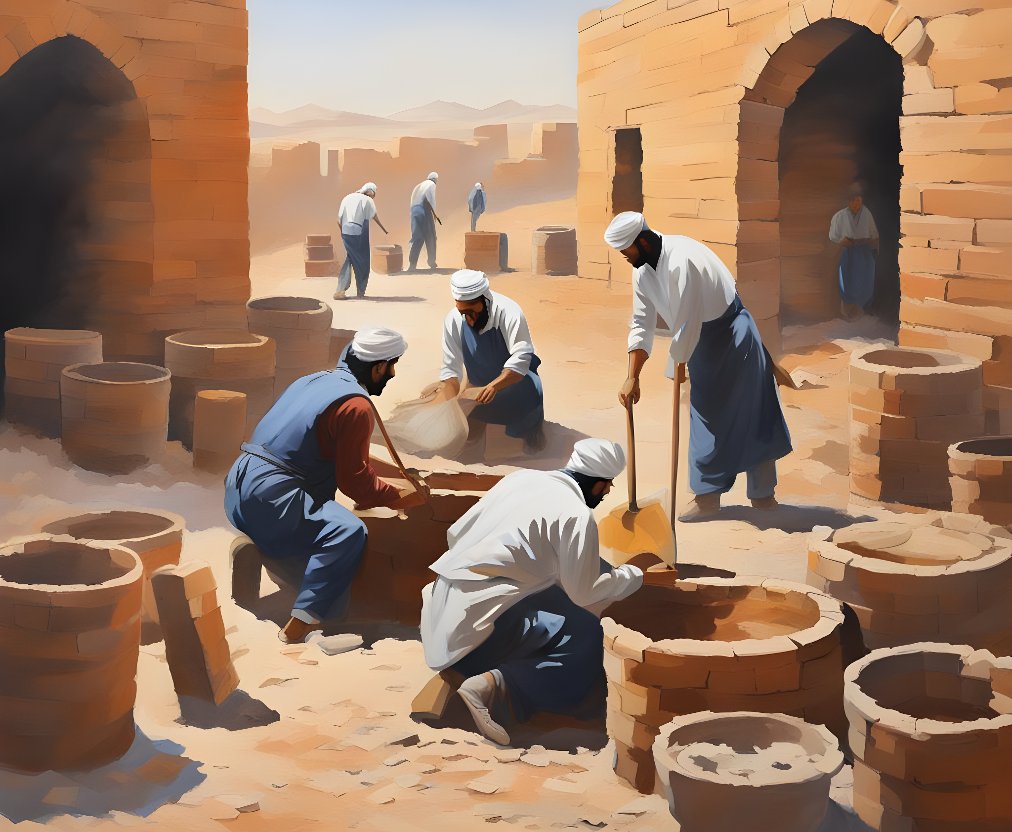 کارگاه آجرپزی